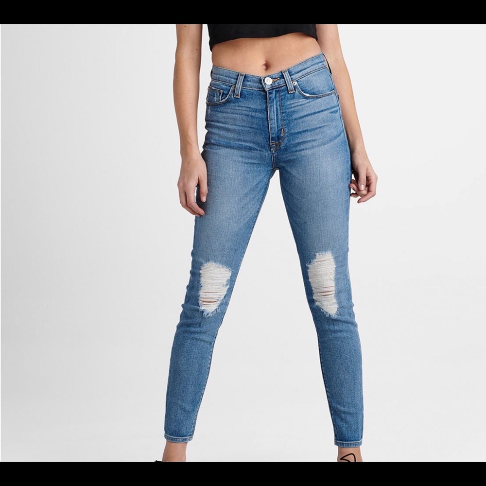 Hudson High Rise Super Skinny Ankle Jean